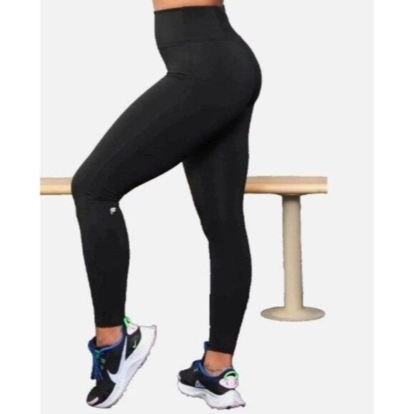 Fabletics Women's Oasis Pureluxe  High Waist Pockets Leggings Black Medium NWT - Picture 4 of 4